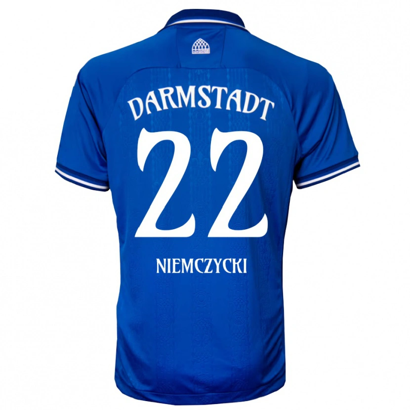 Danxen Damen Karol Niemczycki #22 Blau Weiß Heimtrikot Trikot 2025/26 T-Shirt