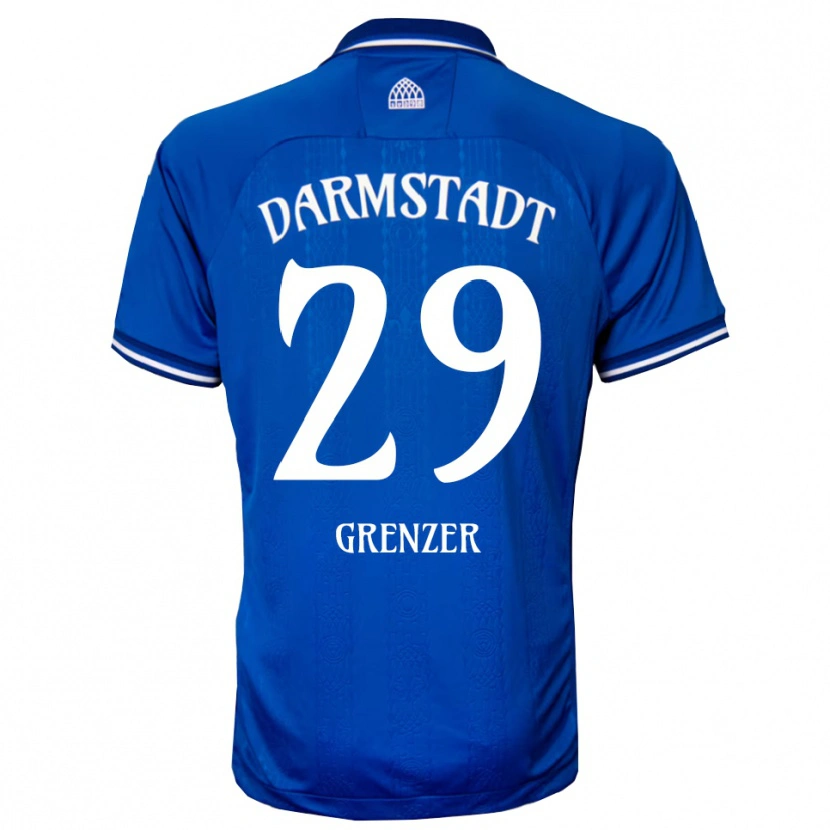 Danxen Damen Mika Grenzer #29 Blau Weiß Heimtrikot Trikot 2025/26 T-Shirt