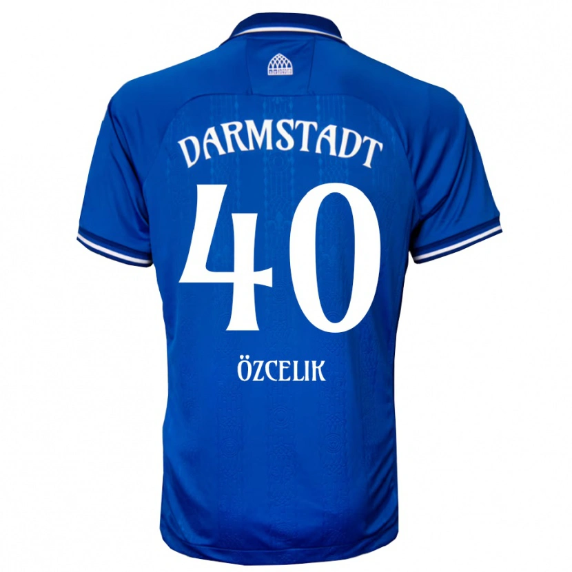 Danxen Damen Mehmet Özçelik #40 Blau Weiß Heimtrikot Trikot 2025/26 T-Shirt