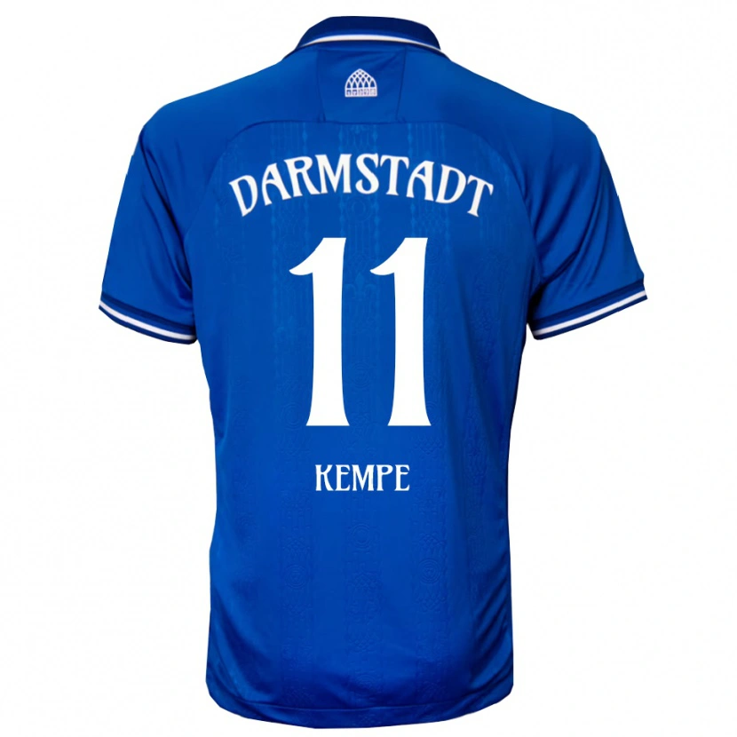 Danxen Damen Tobias Kempe #11 Blau Weiß Heimtrikot Trikot 2025/26 T-Shirt