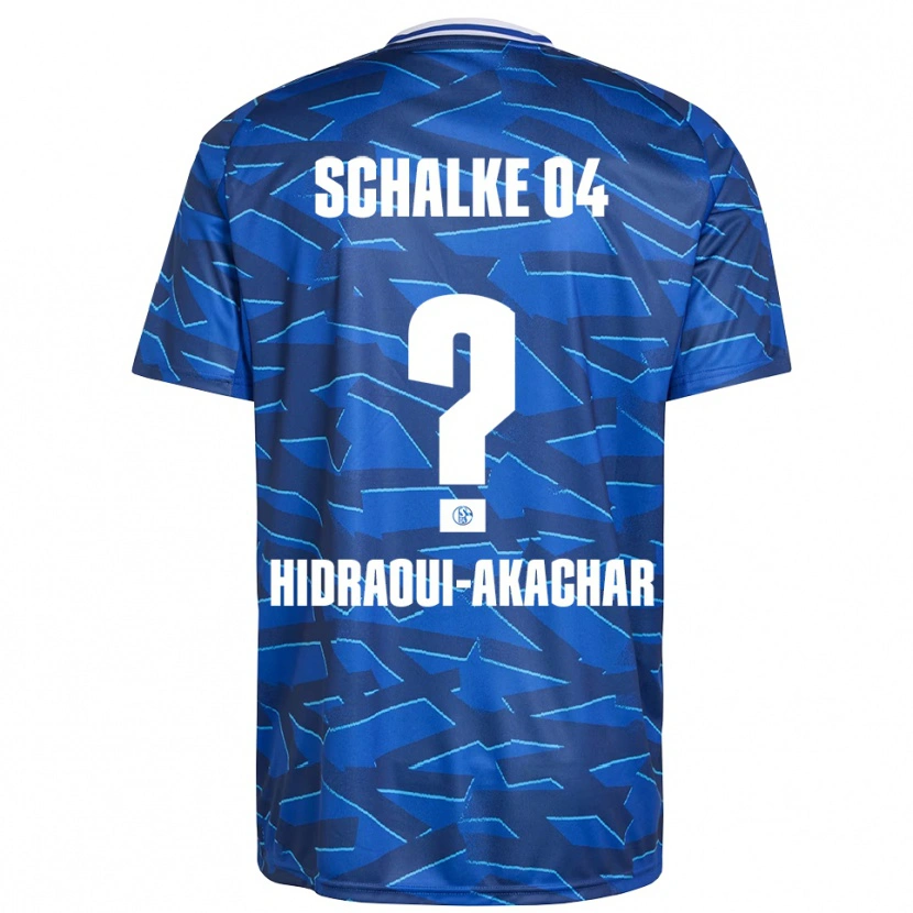 Danxen Damen Yassin Hidraoui-Akachar #0 Königsblau Weiß Heimtrikot Trikot 2025/26 T-Shirt