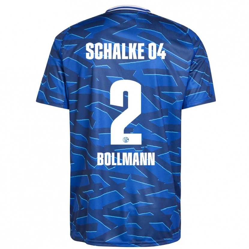 Danxen Damen Nathalie Bollmann #2 Königsblau Weiß Heimtrikot Trikot 2025/26 T-Shirt