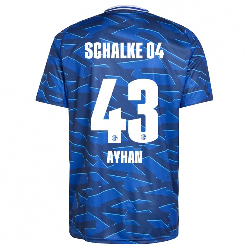Danxen Damen Mertcan Ayhan #43 Königsblau Weiß Heimtrikot Trikot 2025/26 T-Shirt
