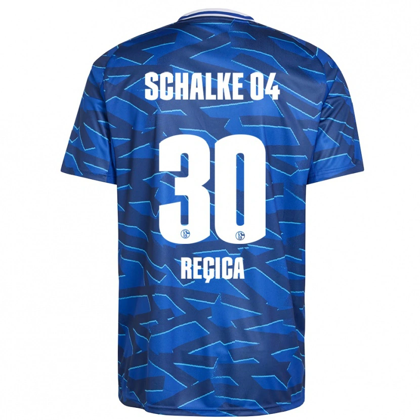 Danxen Damen Besjana Reçica #30 Königsblau Weiß Heimtrikot Trikot 2025/26 T-Shirt
