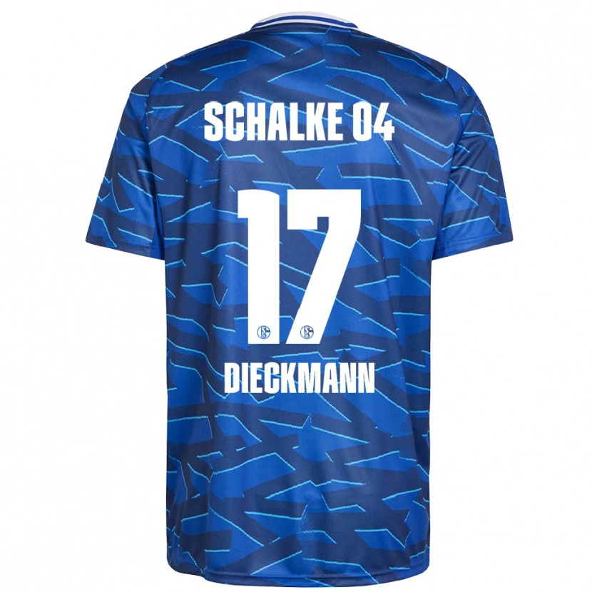 Danxen Damen Jonas Dieckmann #17 Königsblau Weiß Heimtrikot Trikot 2025/26 T-Shirt