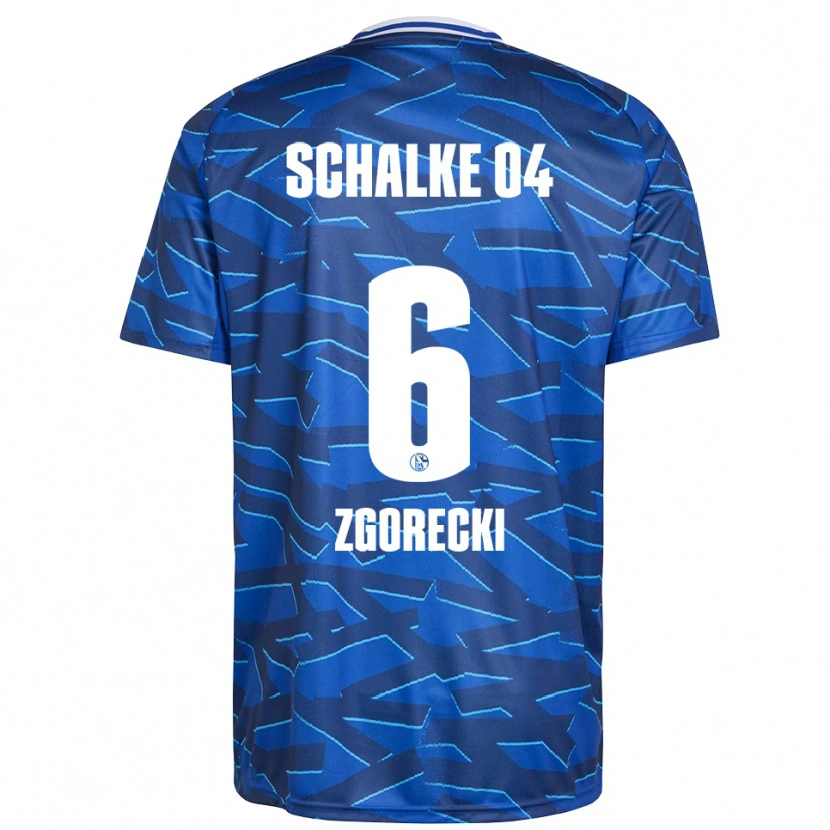 Danxen Damen Jonas Zgorecki #6 Königsblau Weiß Heimtrikot Trikot 2025/26 T-Shirt