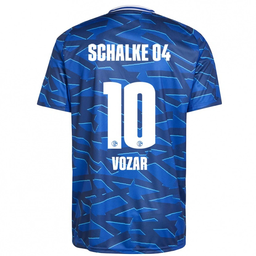 Danxen Damen Luca Vozar #10 Königsblau Weiß Heimtrikot Trikot 2025/26 T-Shirt