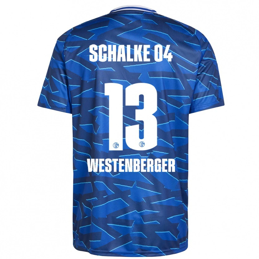 Danxen Damen Noel Westenberger #13 Königsblau Weiß Heimtrikot Trikot 2025/26 T-Shirt