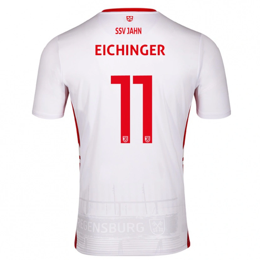 Danxen Damen Noel Eichinger #11 Weiß Rot Heimtrikot Trikot 2025/26 T-Shirt