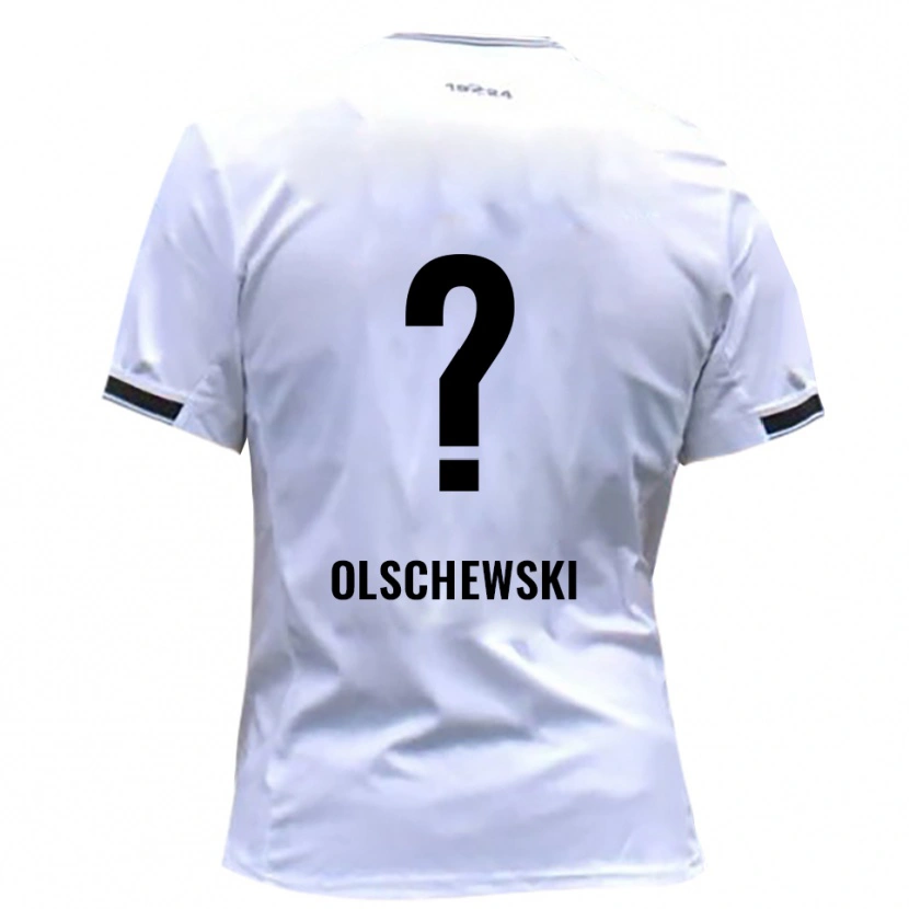 Danxen Damen Jan Olschewski #0 Weiß Rot Heimtrikot Trikot 2025/26 T-Shirt