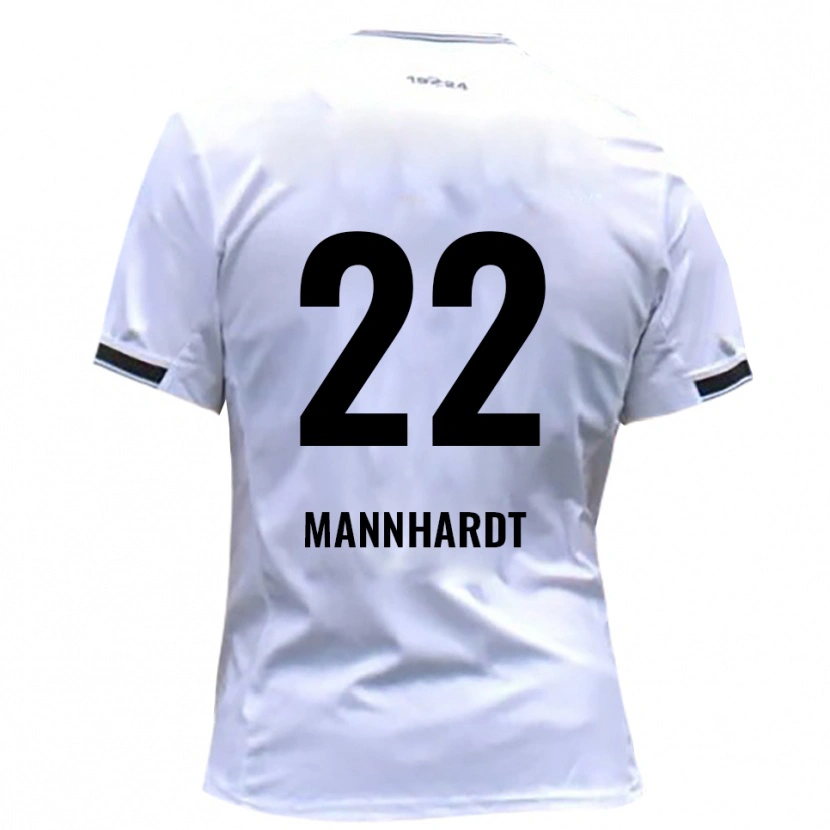 Danxen Damen Marco Mannhardt #22 Weiß Rot Heimtrikot Trikot 2025/26 T-Shirt