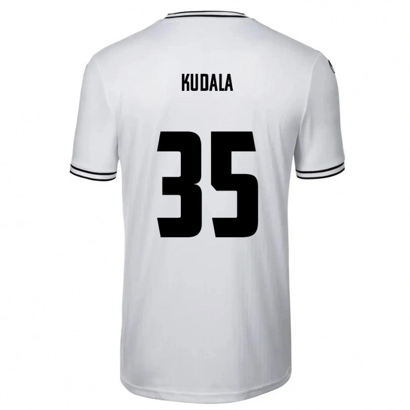 Danxen Damen Julian Kudala #35 Weiß Schwarz Heimtrikot Trikot 2025/26 T-Shirt