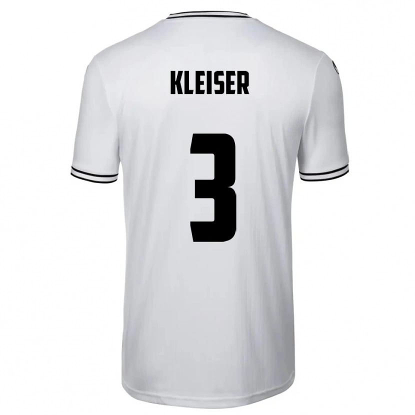 Danxen Damen Noah Kleiser #3 Weiß Schwarz Heimtrikot Trikot 2025/26 T-Shirt