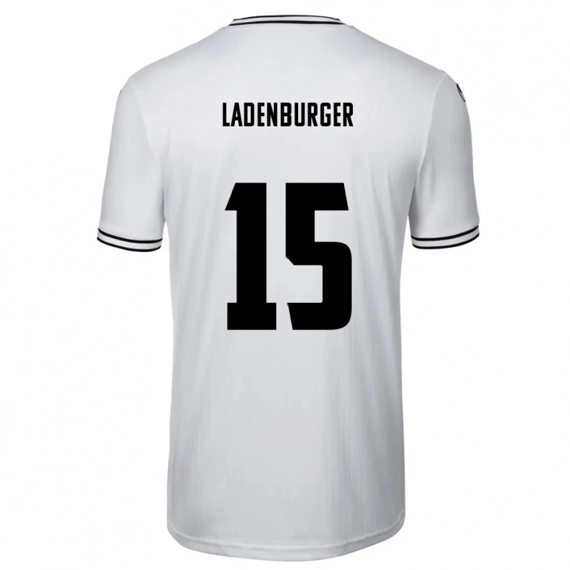 Danxen Damen Linus Ladenburger #15 Weiß Schwarz Heimtrikot Trikot 2025/26 T-Shirt