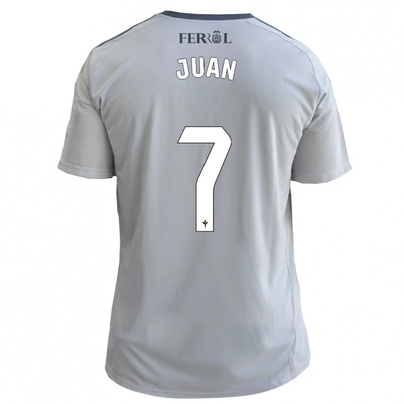 Danxen Damen Álvaro Juan #7 Grau Silber Auswärtstrikot Trikot 2025/26 T-Shirt