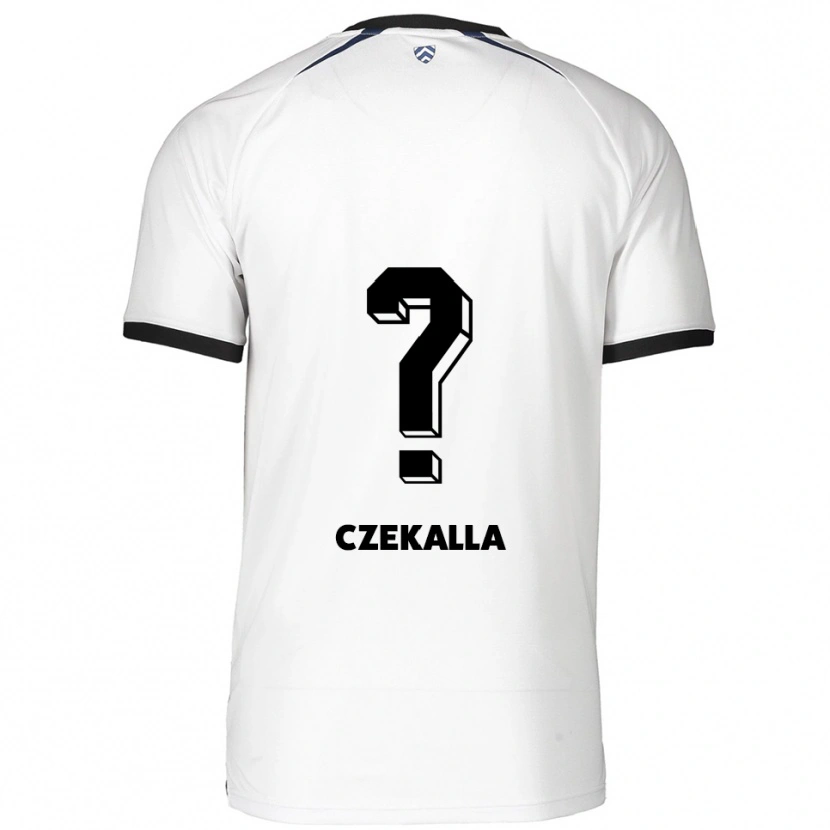Danxen Damen Till-Simon Czekalla #0 Weiß Schwarz Auswärtstrikot Trikot 2025/26 T-Shirt