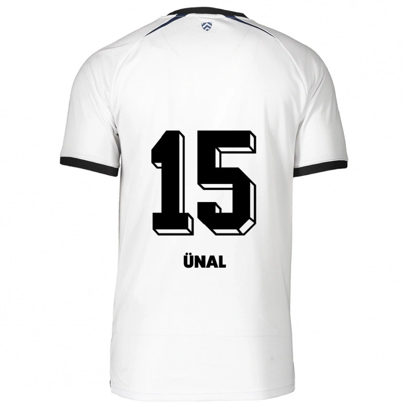 Danxen Damen Erkay Ünal #15 Weiß Schwarz Auswärtstrikot Trikot 2025/26 T-Shirt