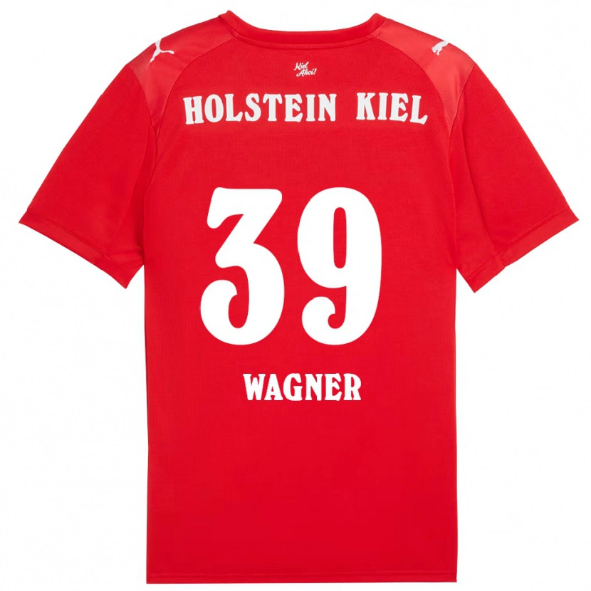 Danxen Damen Robert Wagner #39 Rot Blau Auswärtstrikot Trikot 2025/26 T-Shirt