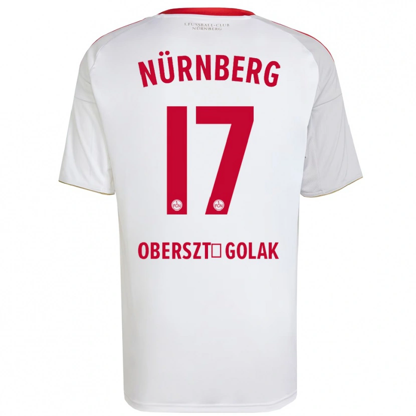 Danxen Damen Karol Oberszt-Golak #17 Weiß Rot Auswärtstrikot Trikot 2025/26 T-Shirt