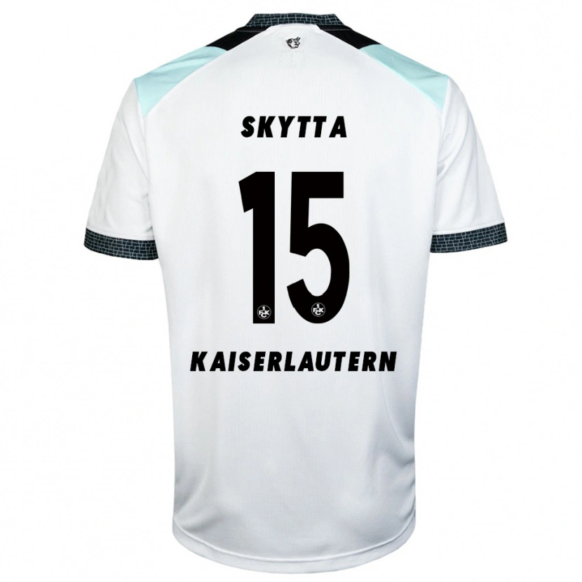 Danxen Damen Naatan Skyttä #15 Weiß Schwarz Auswärtstrikot Trikot 2025/26 T-Shirt