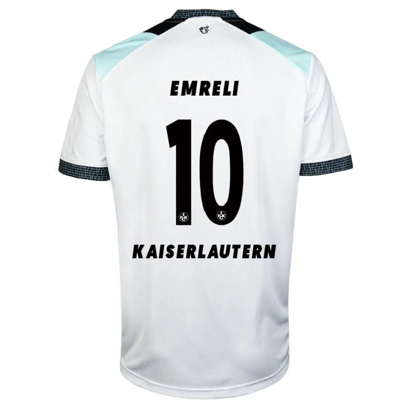 Danxen Damen Mahir Emreli #10 Weiß Schwarz Auswärtstrikot Trikot 2025/26 T-Shirt