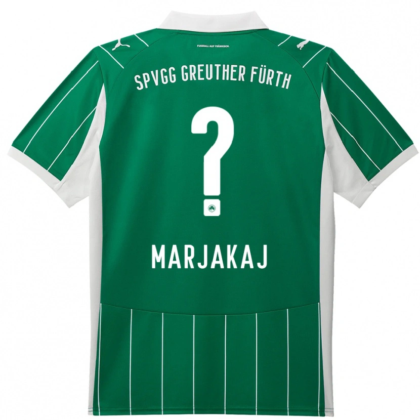 Danxen Damen Sabina Marjakaj #0 Grün Weiß Auswärtstrikot Trikot 2025/26 T-Shirt