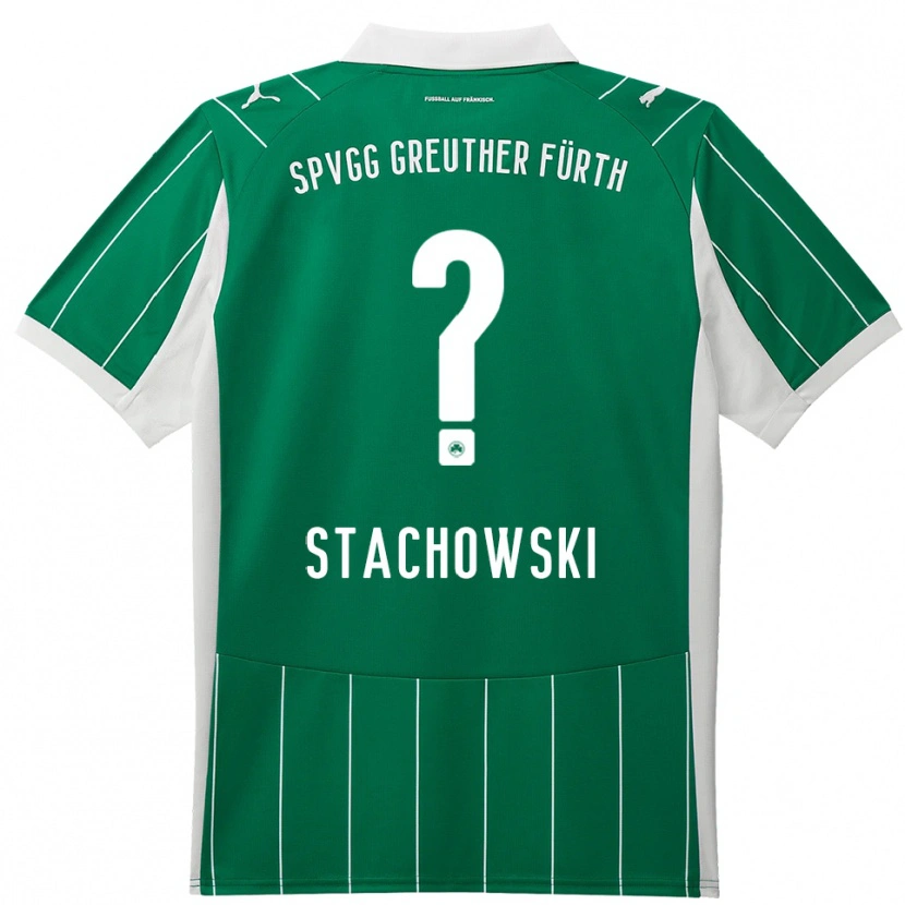 Danxen Damen Lara Stachowski #0 Grün Weiß Auswärtstrikot Trikot 2025/26 T-Shirt