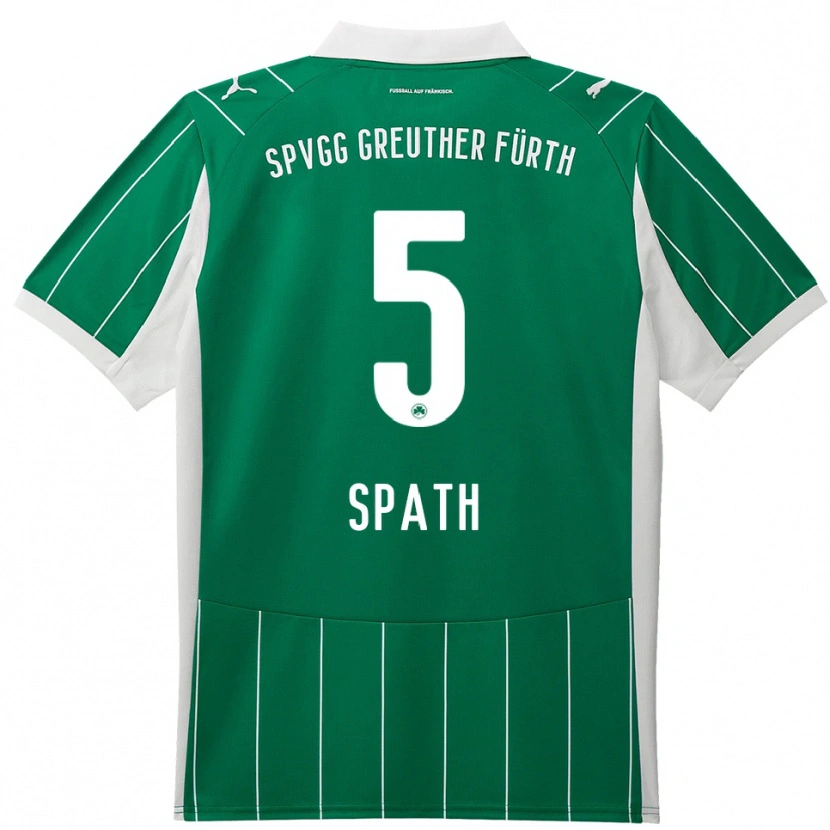 Danxen Damen Dominik Spath #5 Grün Weiß Auswärtstrikot Trikot 2025/26 T-Shirt