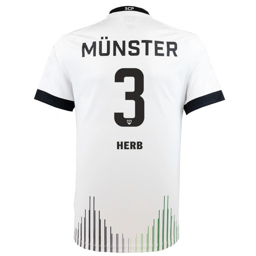 Danxen Damen Lukas Herb #3 Weiß Schwarz Auswärtstrikot Trikot 2025/26 T-Shirt