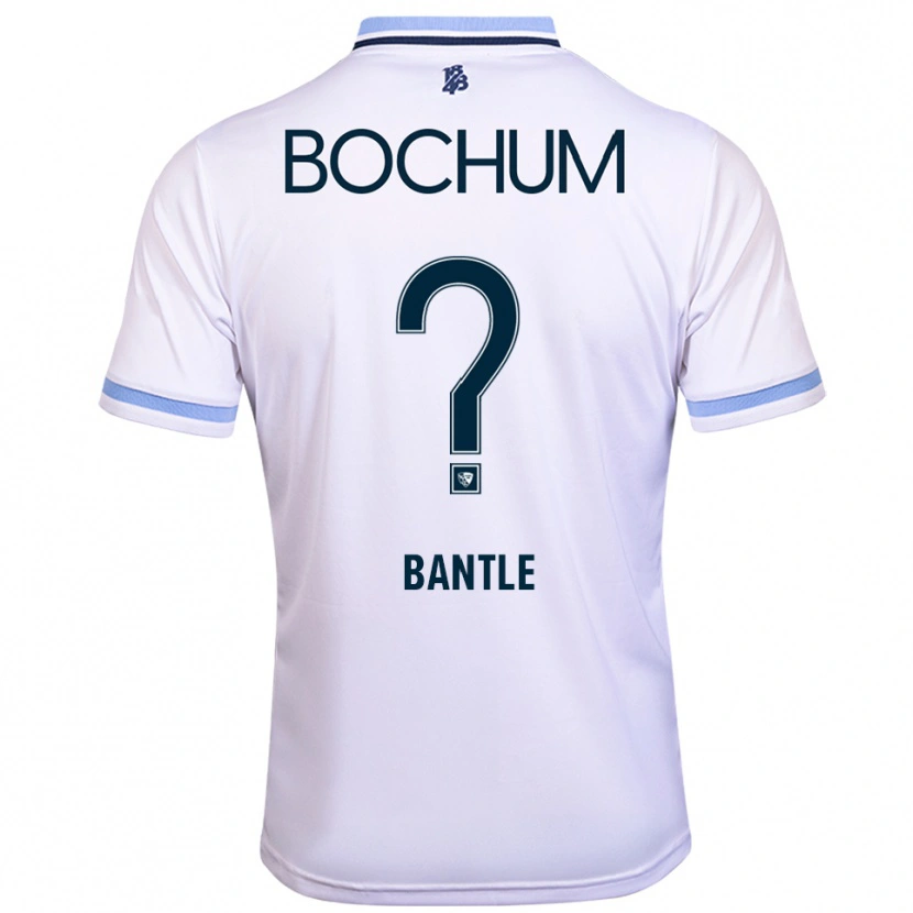 Danxen Damen Alina Bantle #0 Weiß Himmelblau Auswärtstrikot Trikot 2025/26 T-Shirt