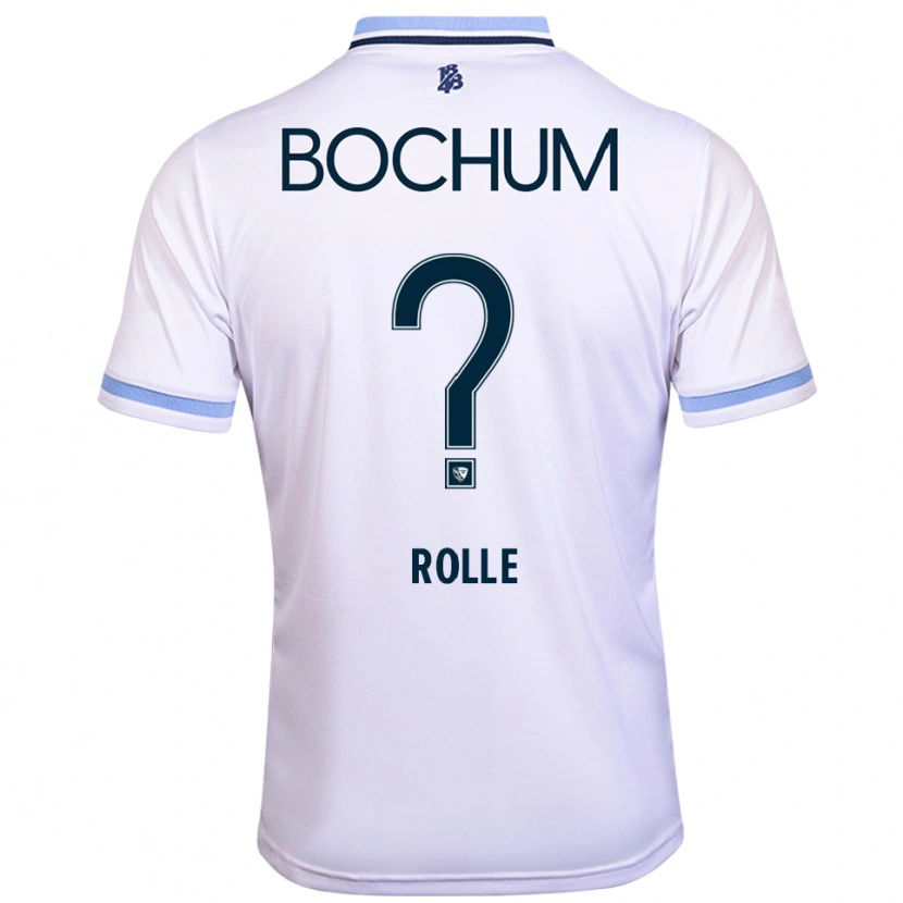 Danxen Damen Sarah Rolle #0 Weiß Himmelblau Auswärtstrikot Trikot 2025/26 T-Shirt