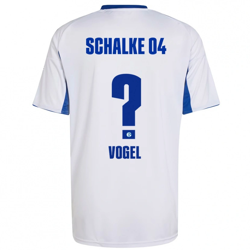 Danxen Damen Alessandra Vogel #0 Weiß Blau Auswärtstrikot Trikot 2025/26 T-Shirt