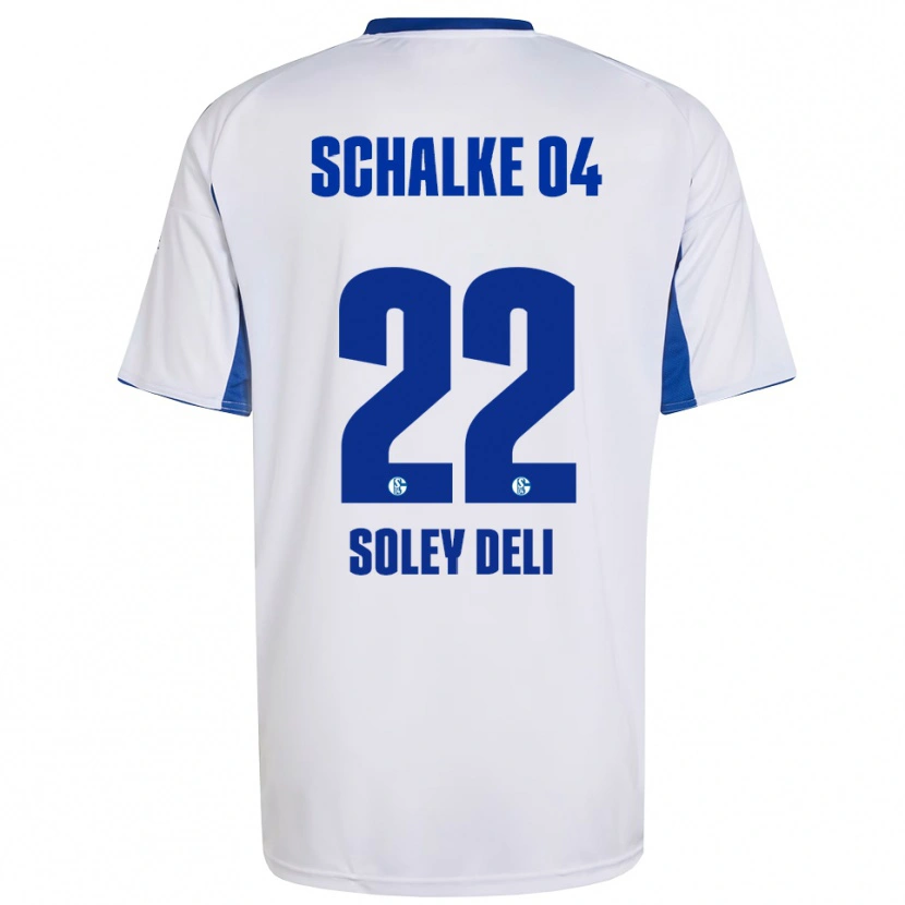Danxen Damen Dilara Soley Deli #22 Weiß Blau Auswärtstrikot Trikot 2025/26 T-Shirt