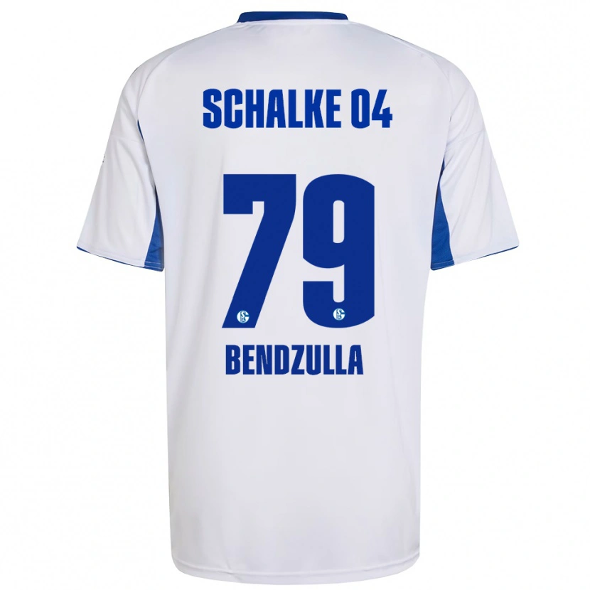 Danxen Damen Leonie Bendzulla #79 Weiß Blau Auswärtstrikot Trikot 2025/26 T-Shirt