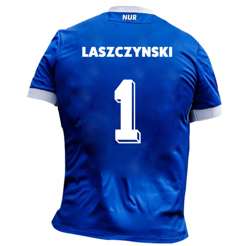 Danxen Damen Adam Laszczynski #1 Blau Weiß Auswärtstrikot Trikot 2025/26 T-Shirt