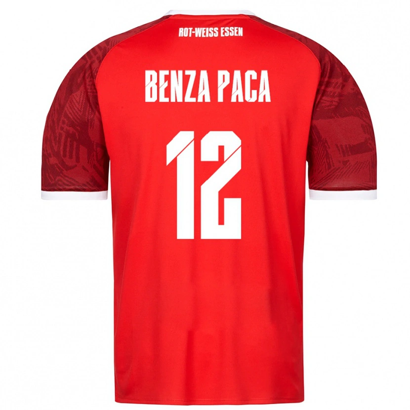 Danxen Damen Lynes Benza Paca #12 Rot Burgunder Weiß Auswärtstrikot Trikot 2025/26 T-Shirt