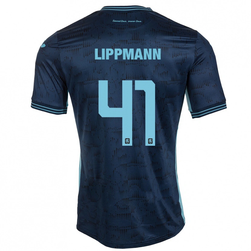 Danxen Damen Clemens Lippmann #41 Königsblau Auswärtstrikot Trikot 2025/26 T-Shirt
