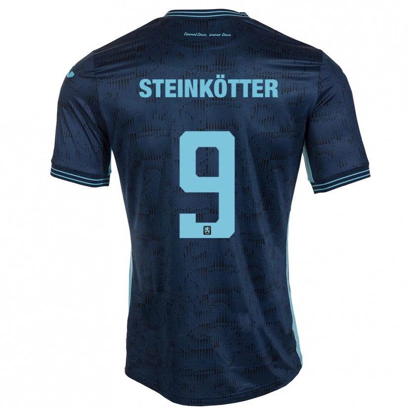 Danxen Damen Justin Steinkötter #9 Königsblau Auswärtstrikot Trikot 2025/26 T-Shirt