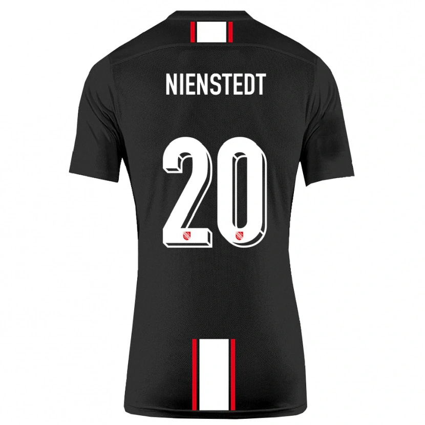 Danxen Damen Anakin-Jo Nienstedt #20 Schwarz Weiß Auswärtstrikot Trikot 2025/26 T-Shirt
