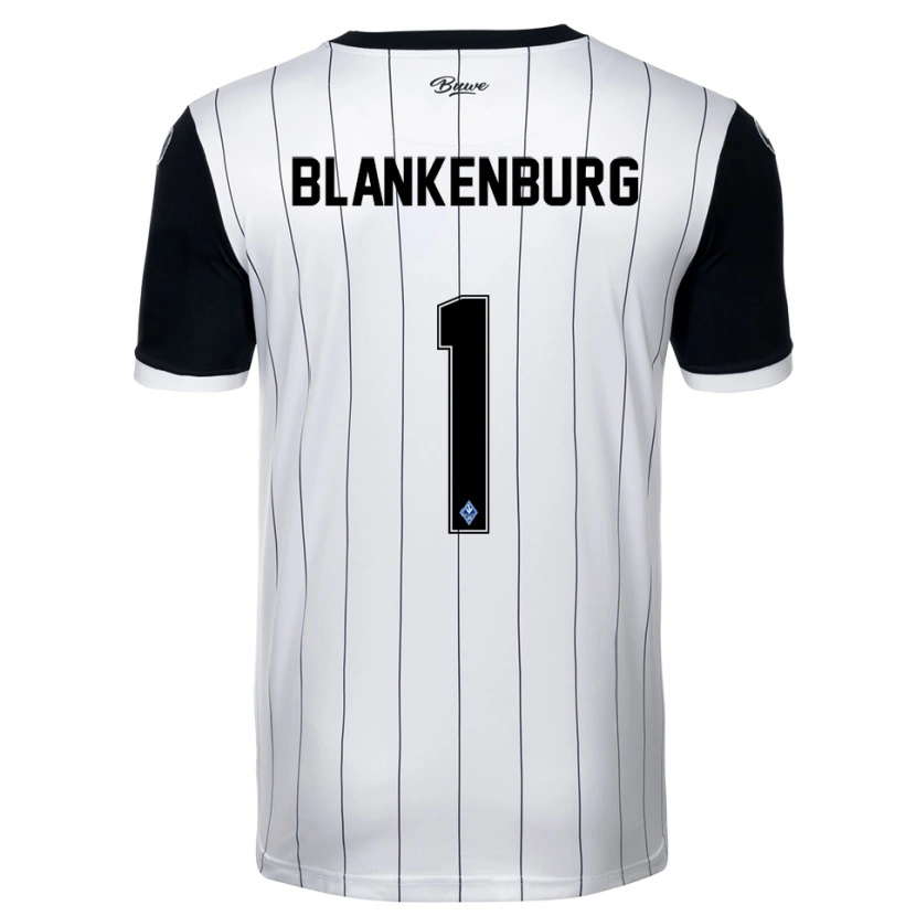 Danxen Damen Luca Blankenburg #1 Weiß Schwarz Auswärtstrikot Trikot 2025/26 T-Shirt