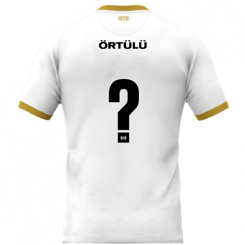 Danxen Damen Mikail Örtülü #0 Weiß Gold Auswärtstrikot Trikot 2025/26 T-Shirt