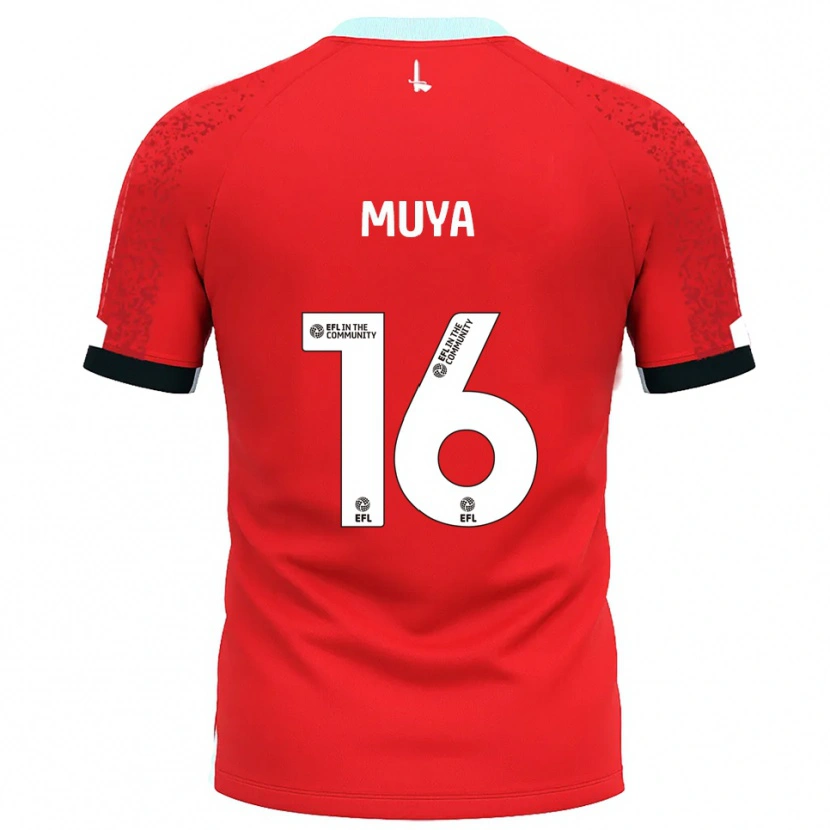 Danxen Kinder Karin Muya #16 Rot Weiß Heimtrikot Trikot 2025/26 T-Shirt