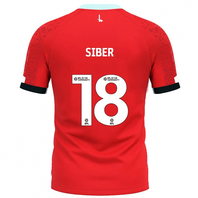 Danxen Kinder Gloria Siber #18 Rot Weiß Heimtrikot Trikot 2025/26 T-Shirt