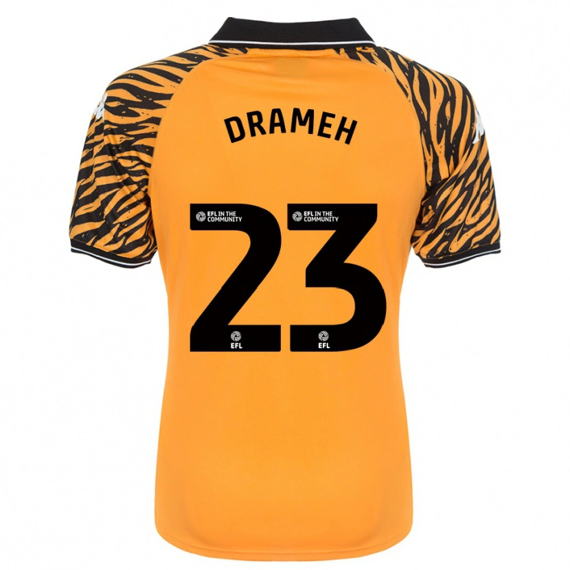 Danxen Kinder Cody Drameh #23 Orange Schwarz Heimtrikot Trikot 2025/26 T-Shirt