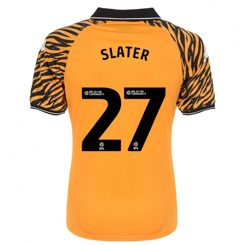 Danxen Kinder Regan Slater #27 Orange Schwarz Heimtrikot Trikot 2025/26 T-Shirt