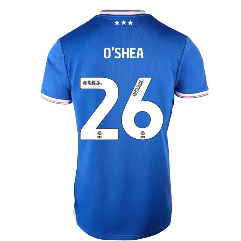 Danxen Kinder Dara O'shea #26 Blau Weiß Heimtrikot Trikot 2025/26 T-Shirt