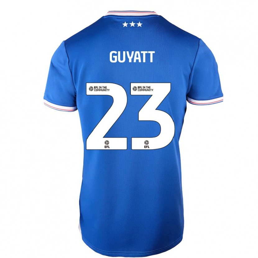 Danxen Kinder Shauna Guyatt #23 Blau Weiß Heimtrikot Trikot 2025/26 T-Shirt