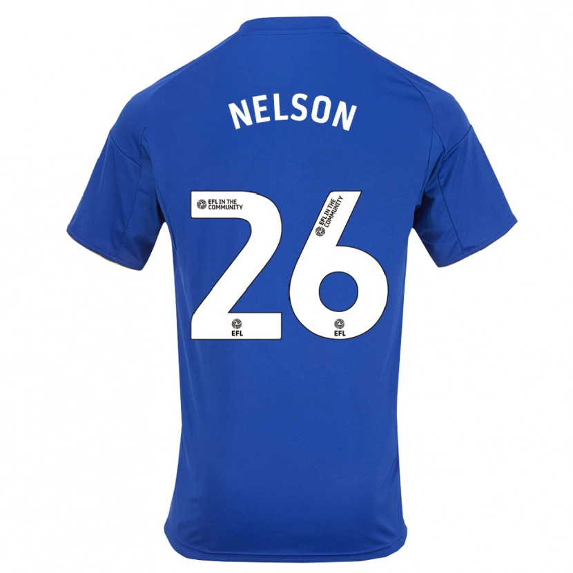 Danxen Kinder Ben Nelson #26 Blau Gold Heimtrikot Trikot 2025/26 T-Shirt