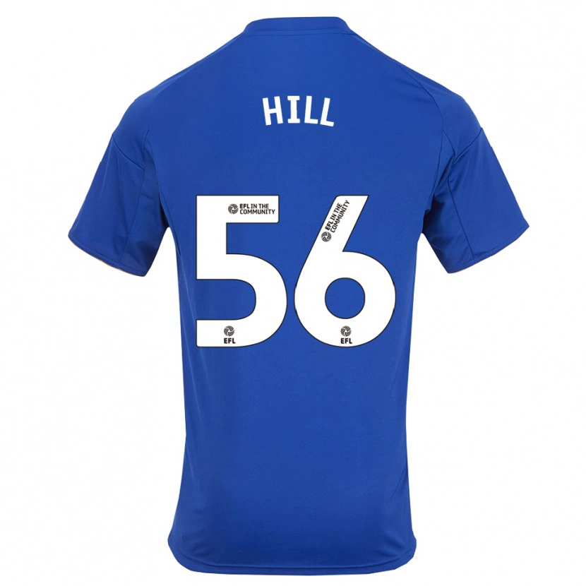 Danxen Kinder Deniche Hill #56 Blau Gold Heimtrikot Trikot 2025/26 T-Shirt