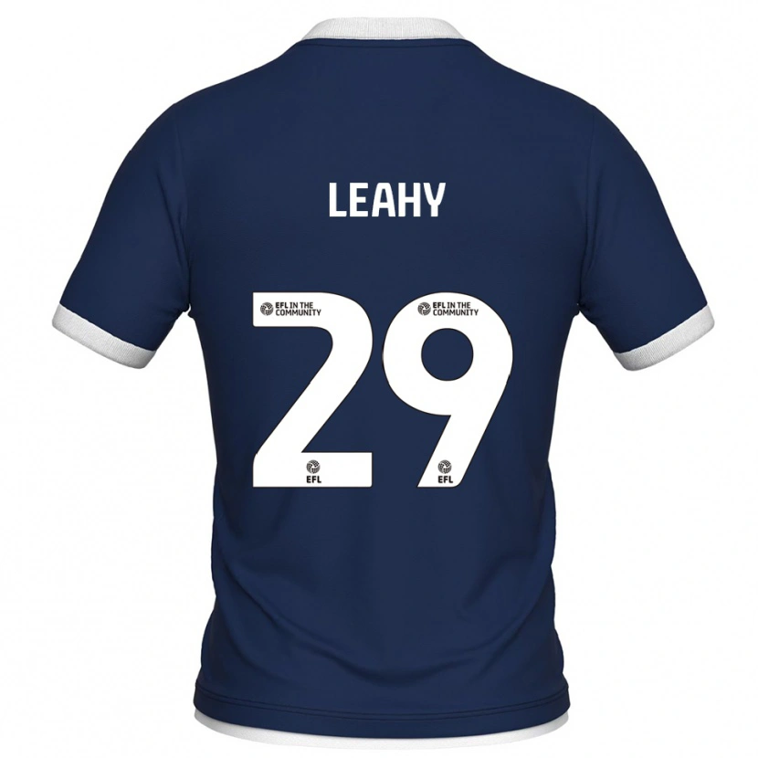 Danxen Kinder Tom Leahy #29 Marine Weiß Heimtrikot Trikot 2025/26 T-Shirt